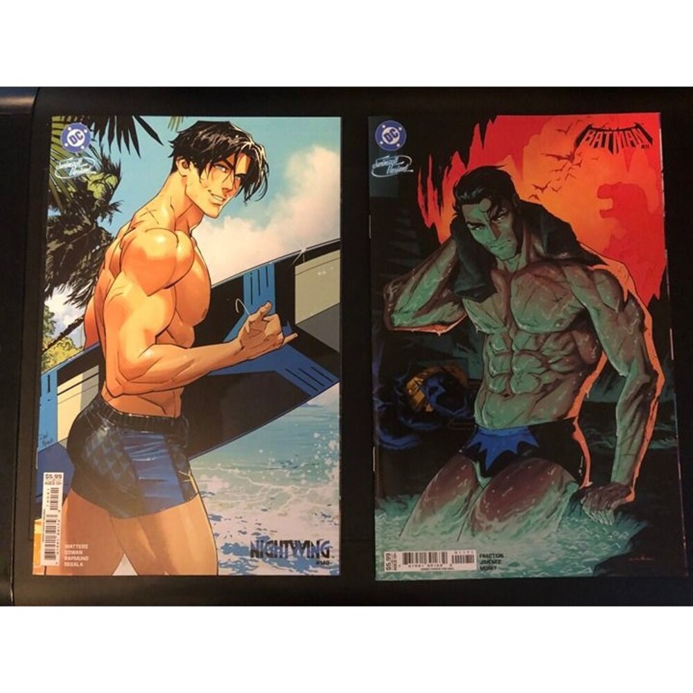 NIGHTWING #140 DAN MORA SWIMSUIT- Dick Grayson+BATMAN #11 CVR F CHRIS ANKA NM